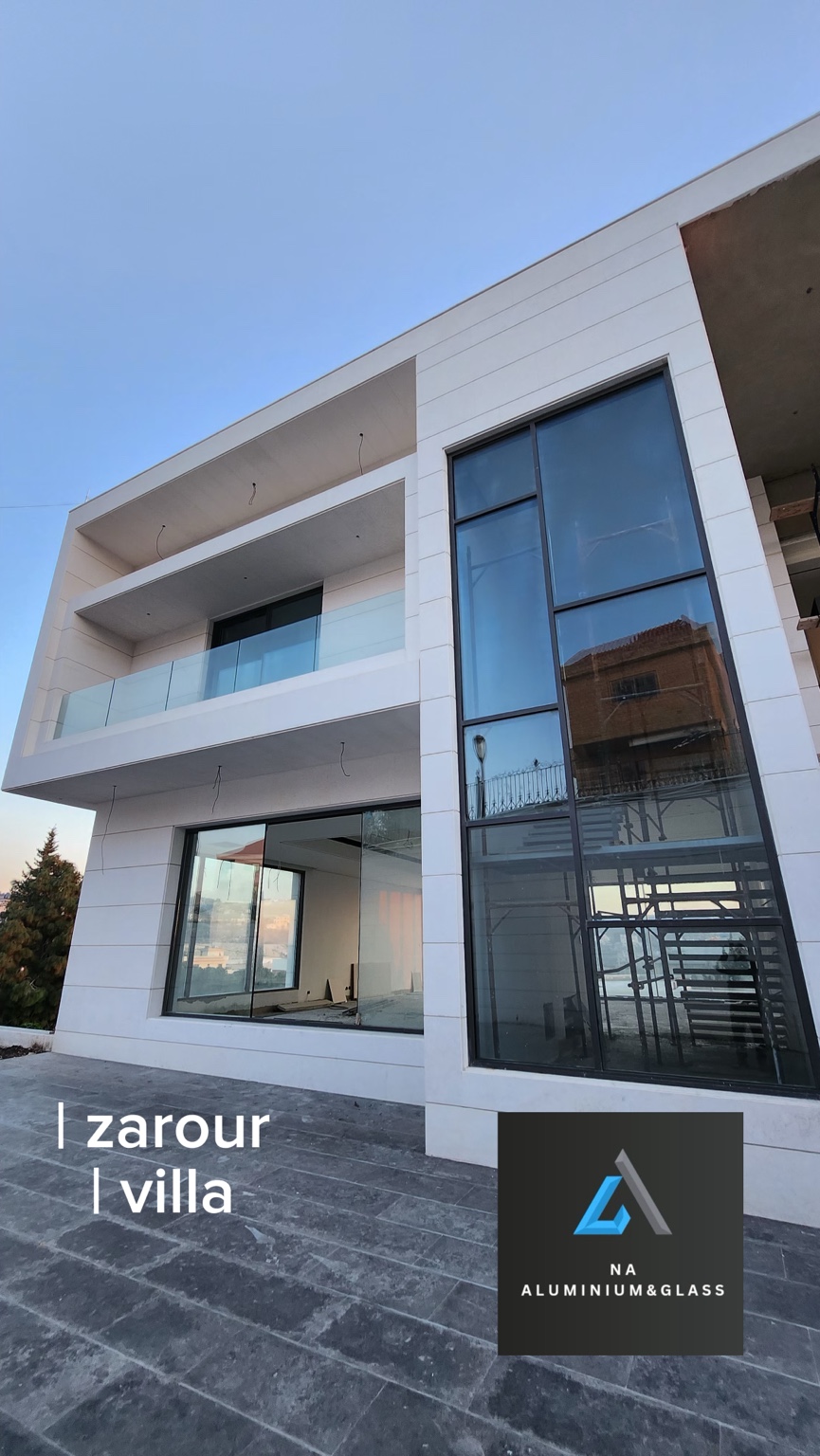 NA Aluminium & Glass completed villa project